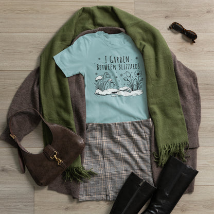 I Garden Between Blizzards Women's Relaxed Tee