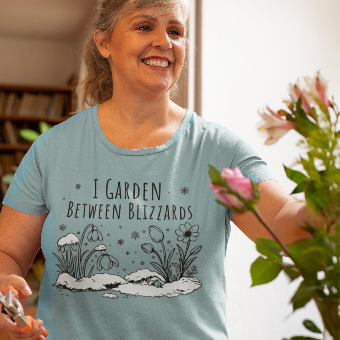 I Garden Between Blizzards Women's Relaxed Tee