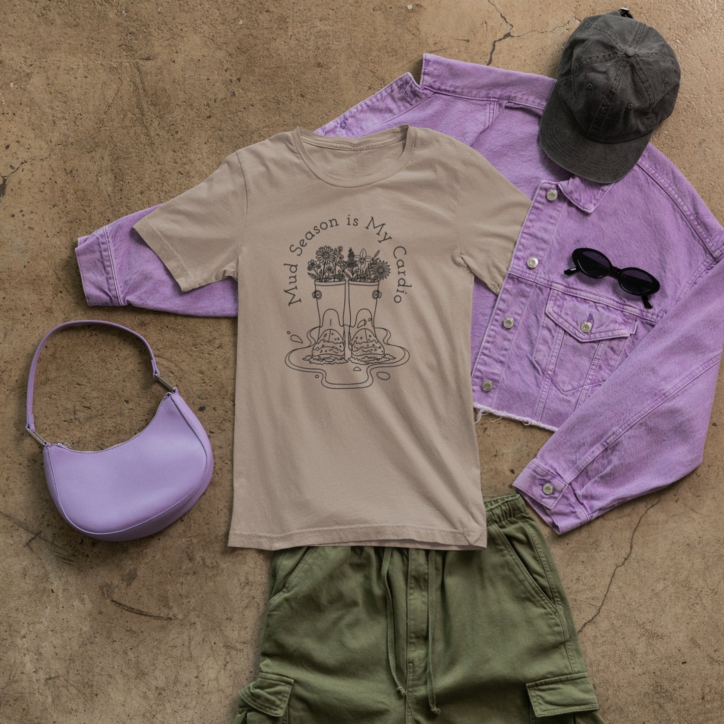 Mud Season Is My Cardio - Garden Hustle Tee