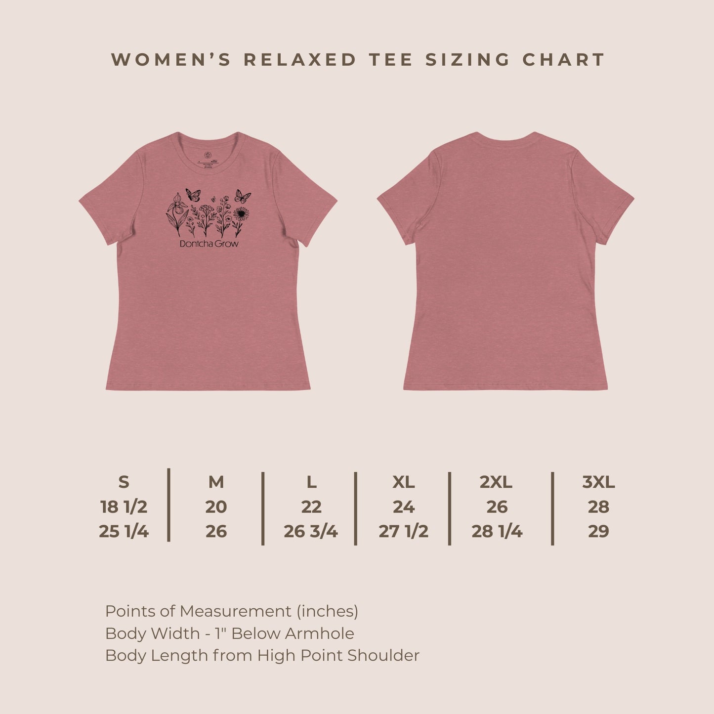 Dontcha Grow Women's Relaxed Tee